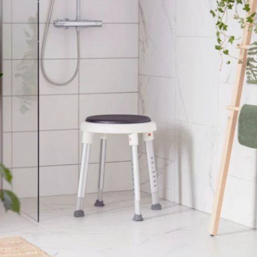 Bath and Shower Easy Swivel Seat Stool