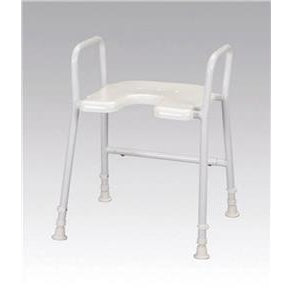 Aluminium Shower Stool with Arms - Wheelchair Australia