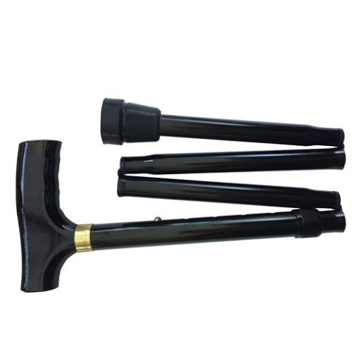Large Folding Walking Stick Unboxed