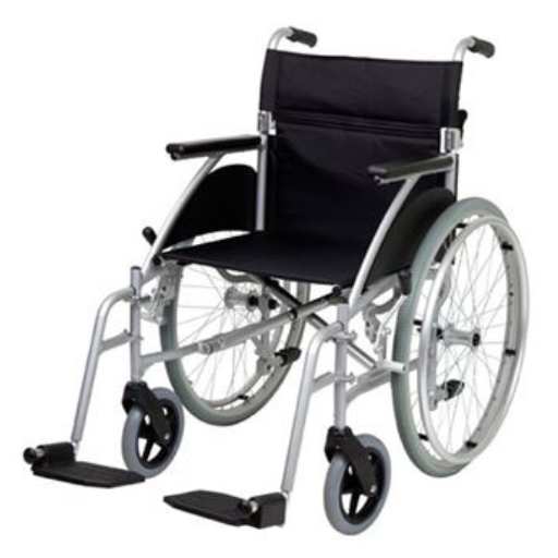 Days Swift Self Propelled Wheelchair with Handbrakes 18" Width