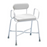 Homecraft Sherwood Plus Bariatric Shower Stool, Padded Seat, Arms and Padded Back
